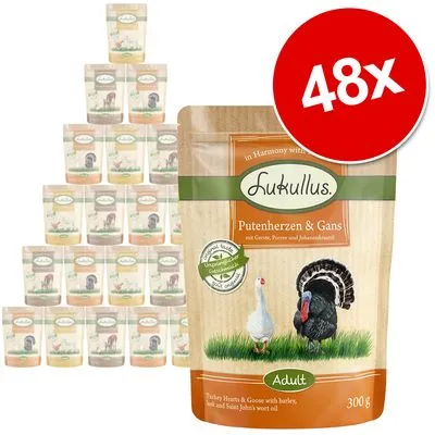 Sparpack: Lukullus portionspåsar 48 x 300 g - Regional & Mediterran blandpack (6 blandade sorter)