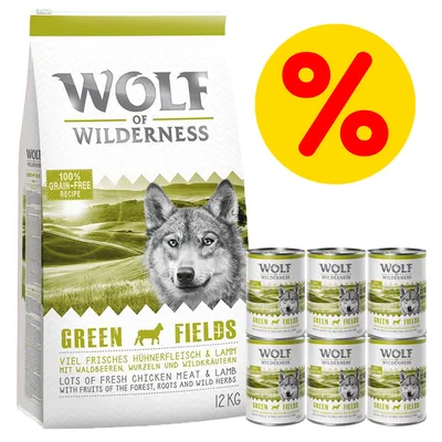 Zestaw Wolf of Wilderness, karma sucha i mokra - Zestaw I Zestaw Wolf of Wilderness, karma sucha i mokra - Zestaw I