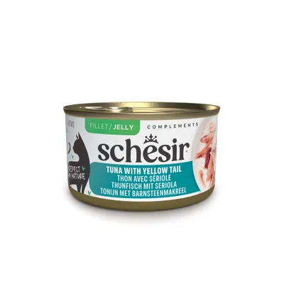 Pachet economic Schesir Complements în gelatină 24 x 70 g - Ton cu seriola