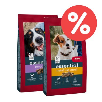 Mix-Sparpaket mera essential 2 x 12,5 kg Active / Softdiner