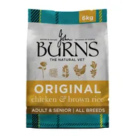 Burns Adult & Senior Original Pui și orez brun - 6 kg