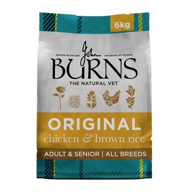 Burns Adult & Senior Original - Chicken & Brown Rice 6kg