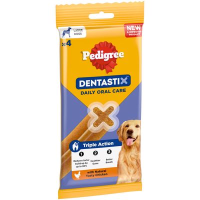 Scientifically proven dental care, with natural ingredients, no added sugar, low-fat, free from artificial colourings.