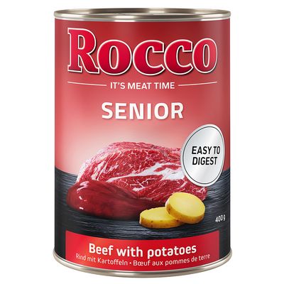 Rocco Senior 6 x 400g Beef with Potatoes
