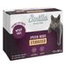 Smilla Katzenfutter nass Probiermix Frischebeutel Sterilised Häppchen (12 x 85 g)