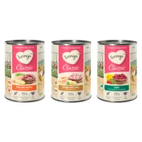 Probiermix Feringa Classic Meat 6 x 400 g Mixpaket 3 (Wild, Rind & Geflügel, Huhn & Forelle)