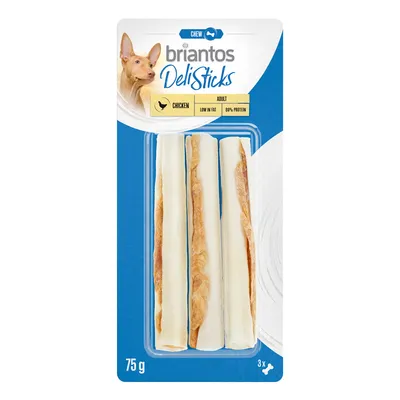 Briantos Deli Sticks Chicken 12,7 cm - 3 bâtonnets (75 g)