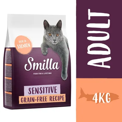 Sparepakke: Smilla Specialfoder - Adult Sensitive Kornfri Laks (5 x 4 kg)