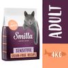 Smilla Adult Sensitive Senza cereali Salmone Crocchette per gatti 4 kg