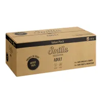Smilla Frischebeutel Adult Häppchen mit Gemüse - JUMBOPACK Mixpaket (48 x 85 g)