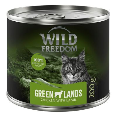 Wild Freedom Adult 6 x 200 g - umido senza cereali per gatto