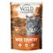 Probiermix Wild Freedom Trockenfutter 3 x 2 kg Elements Single meat Huhn, Lachs und Ente