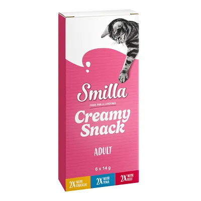 Smilla Creamy Snack Adult - 6 x 14 g Smilla Creamy Snack Adult - 6 x 14 g