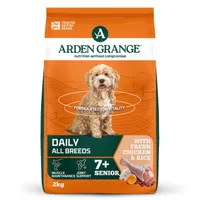 Arden Grange Daily 7+ Senior with Fresh Chicken & Rice - 2kg