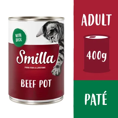 Smilla hovězí konzerva 6 x 400 g - hovězí s kachním