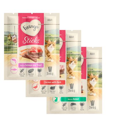 Feringa Sticks 3 x 3 csomag (9 x 6 g) gazdaságos csomag
