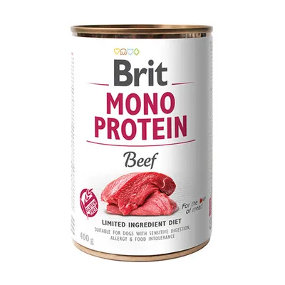 Brit Mono Protein 6 x 400 g  - bœuf