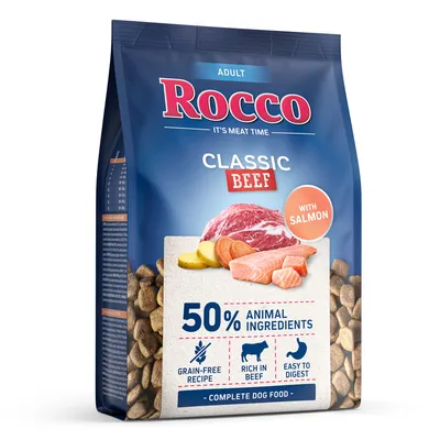 Rocco Adult Classic, wołowina z łososiem - 1 kg