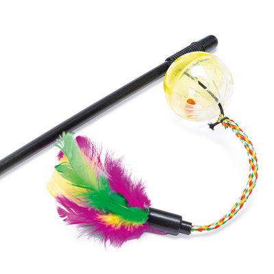 Canne à pêche Karlie Day and Night pour chat