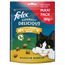 Felix Naturally Delicious Snack per gatti 180 g Ricco in Pollo con un Tocco di Erba gatta