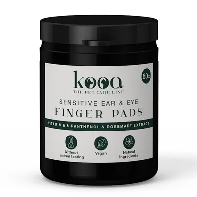 kooa Sensitive Ear & Eye Finger Pads - 50 pads