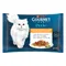 Probierpaket Gourmet Perle 4 x 85 g Erlesene Streifen in Sauce (4 Sorten)