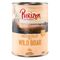 Purizon Adult 12 x 400 g Graanvrij Kattenvoer Kipfilet met Wild Zwijn