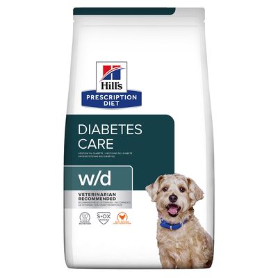 Hill's Prescription Diet w/d Diabetes Care Hrană câini, cu pui 4 kg