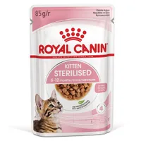 Royal Canin Sterilised Kitten i sås - 12 x 85 g