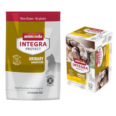 Animonda Integra mokra hrana 6 x 100 g + suha hrana 1,2 kg po posebni ceni!