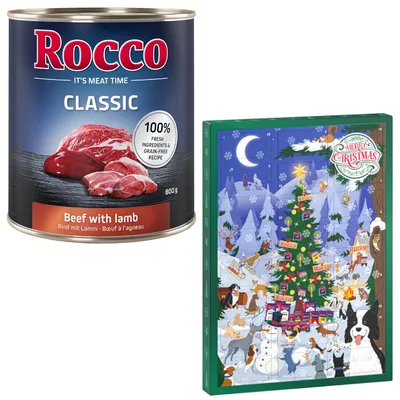Rocco Classic 6 x 800 g - hovädzie s jahňacím mäsom 
