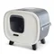 Maison de toilette Mira Savic anthracite / blanc