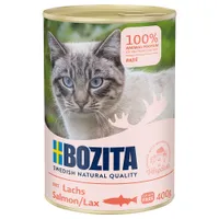 Bozita Nassfutter 6 x 400 g - Lachs Pate