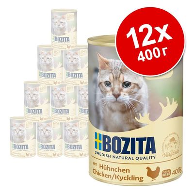 Икономична опаковка консерви Bozita 12 x 400 г пастет от говеждо
