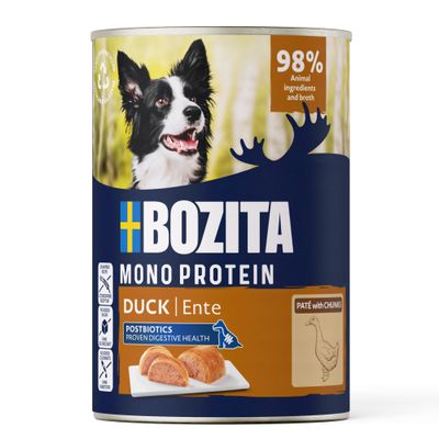 Bozita Dog Pate 6 x 400 g Kacsa
