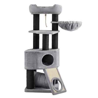 Feandrea Cat Tree - Grey/Black - cat tree