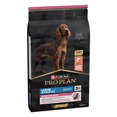 PURINA PRO PLAN Large Athletic Adult Sensitive Skin losos - 10 kg