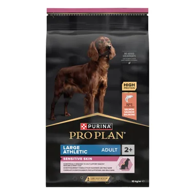 PURINA PRO PLAN Large Athletic Adult Sensitive Skin losos - 10 kg