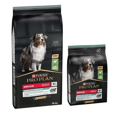 16 kg + 3 kg gratis! 19 kg PURINA PRO PLAN Adult - Medium Sensitive Digestion Agnello & Riso 16 kg + 3 kg gratis! 19 kg PURINA PRO PLAN Adult - Medium Sensitive Digestion Agnello & Riso