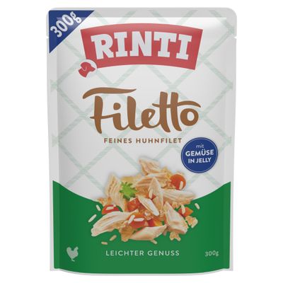 Rinti Filetto fijne kipfilet met ham in gelei, lichte traktatie, 300 g