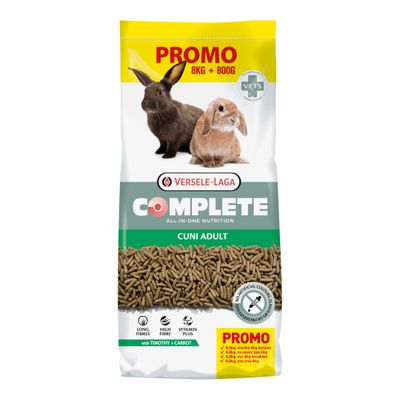 Versele-Laga Cunis Konijn Adult Complete - 8 kg + 800 g gratis