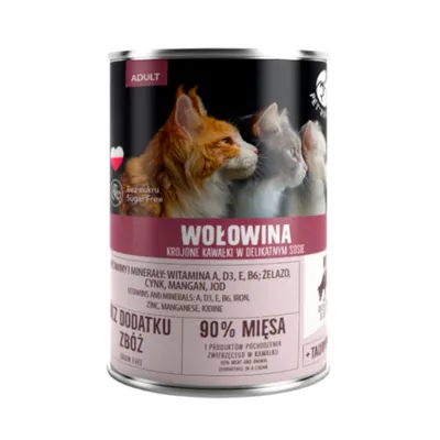 Pet Republic falatkák szószban - Marha (20 x 400 g) Pet Republic falatkák szószban - Marha (20 x 400 g)