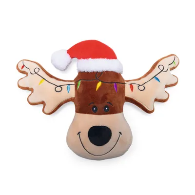 beeztees Christmas Rudolph Cuddle Dog Toy - 36 x 23 x 8 cm (L x W x H)