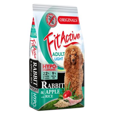 FitActive Originals Adult Rabbit - dog dry food - Economy Pack: 2 x 12kg