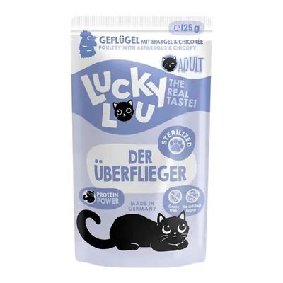 Lucky Lou Sterilized 16 x 125 g - Szárnyas