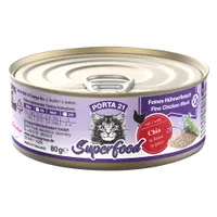 Porta 21 Superfood 6 x 80 g - Kip met chiazaden