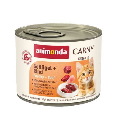 animonda Carny Kitten 12 x 200 g Kattenvoer