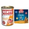 Kombi-Paket RINTI Kennerfleisch + RINTI Chicko Hundesnacks Kennerfleisch Huhn 12 x 400 g + Chicko Huhn 2 x 500 g