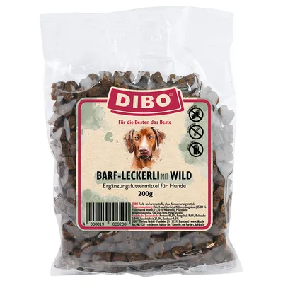 DIBO BARF godbiter med vilt DIBO BARF godbiter med vilt