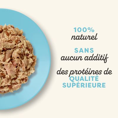 Lot économique Applaws Pouch Sélection au bouillon 48 x 70 g - filet de thon, dorade